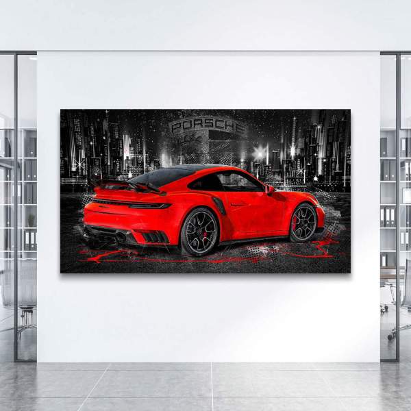 Wandbild Porsche 911Kunstgestalten24