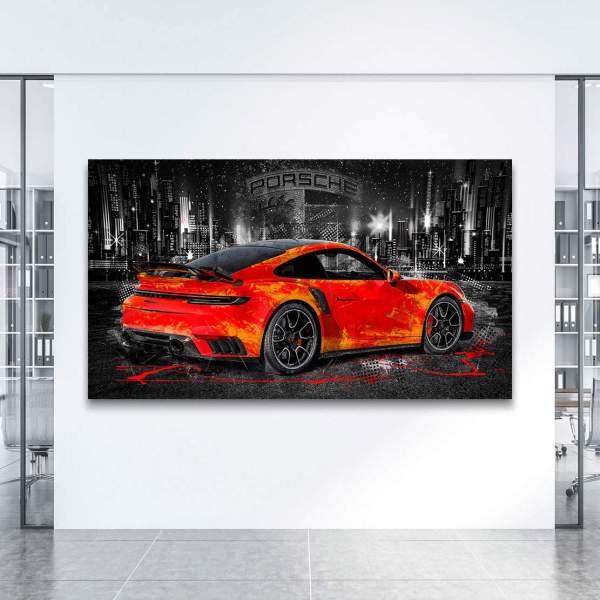 Wandbild Porsche 911Kunstgestalten24
