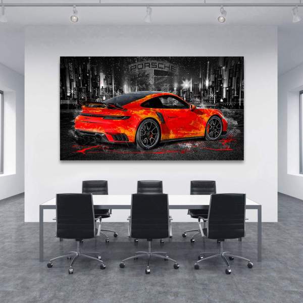 Wandbild Porsche 911Kunstgestalten24