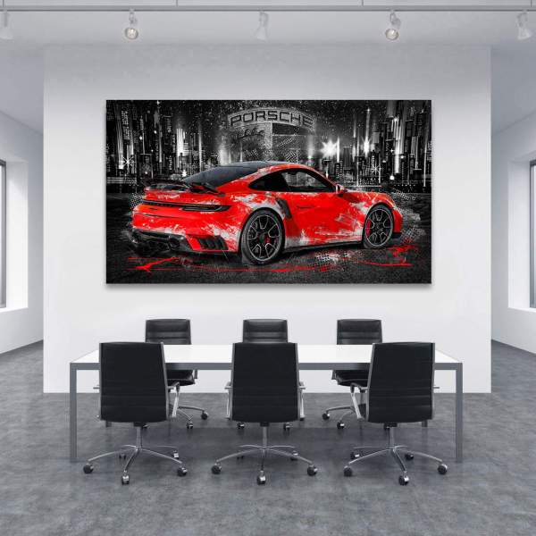 Wandbild Porsche 911Kunstgestalten24