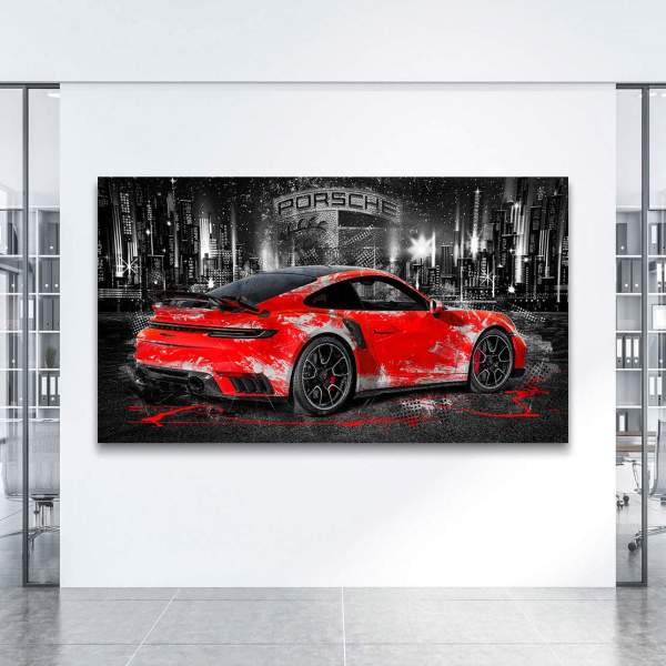 Wandbild Porsche 911Kunstgestalten24