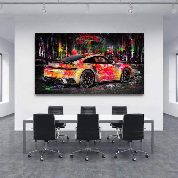 Wandbild Porsche Kunstgestalten24