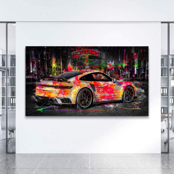 Wandbild Porsche Kunstgestalten24