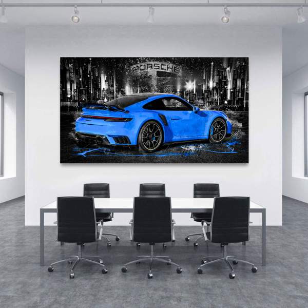 Wandbild Ferrari von Kunstgestalten24