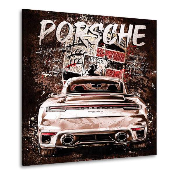 Porsche Wandbild Kunstgestalten24