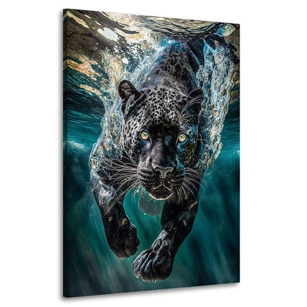Tier Leinwandbild von Kunstgestalten24