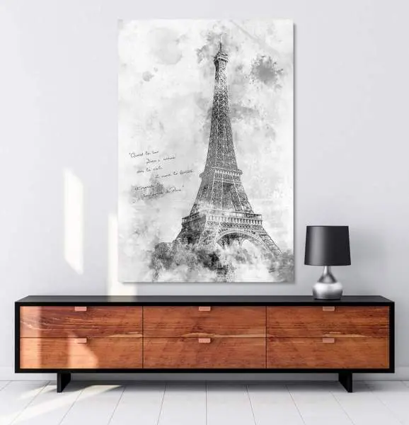 wandbild-Paris-Eiffelturm