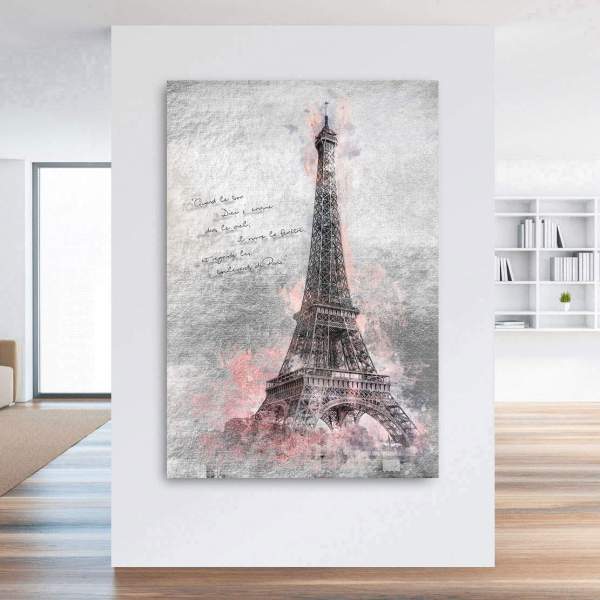 wandbild-Paris-Eiffelturm