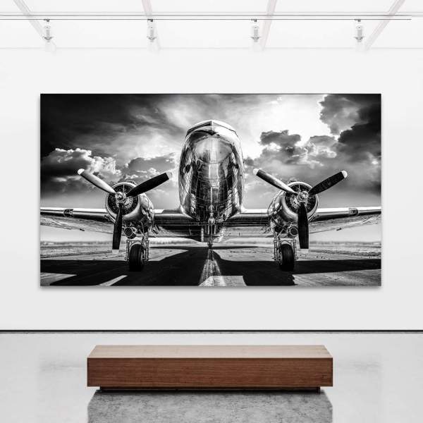 Wandbild Flugzeug DC3