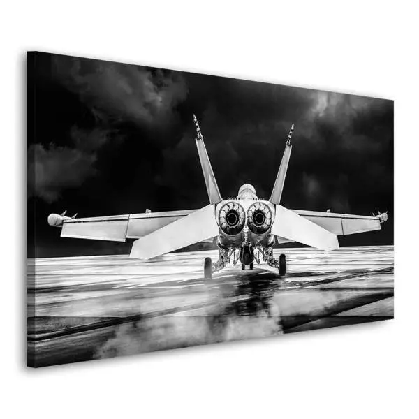 Wandbild Leinwandbild Flugzeug Kampfjet