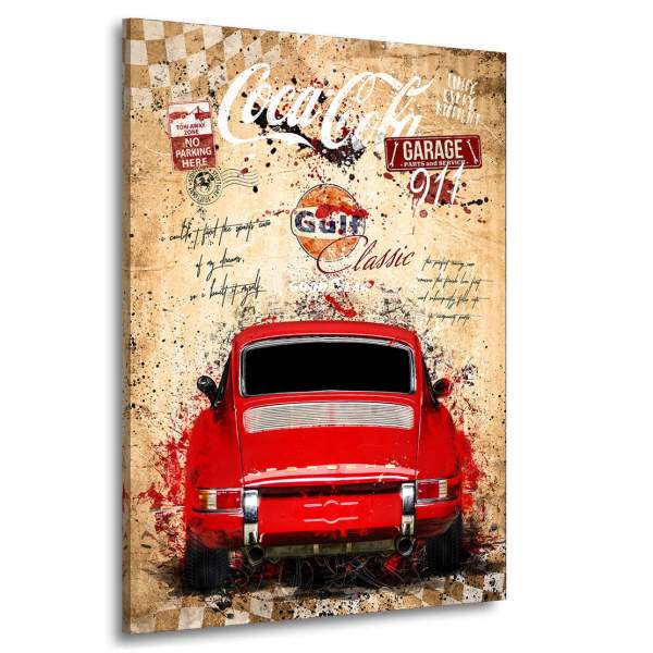 Porsche 911Wandbild Kunstgestalten24