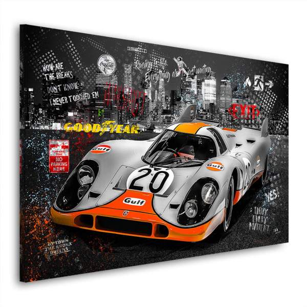 Porsche 917 Wandbild Kunstgestalten24