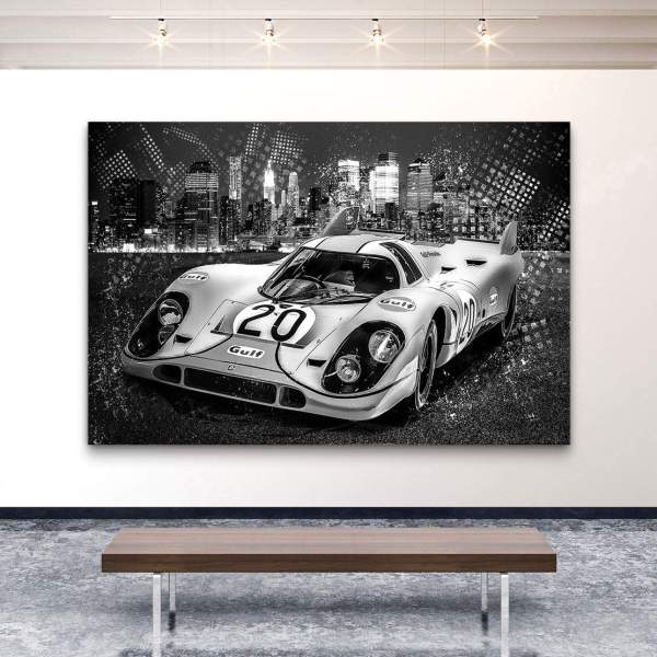 Porsche 917 Wandbild Kunstgestalten24