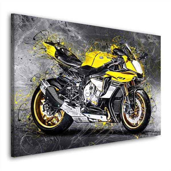 Leinwandbild-Yamaha-R1