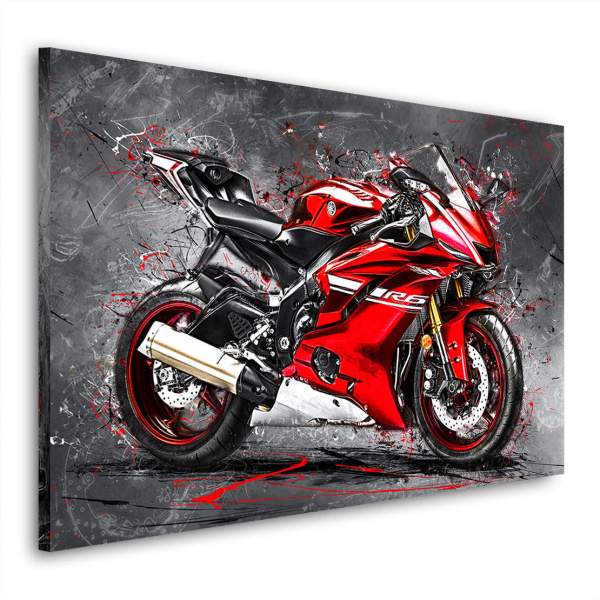 Leinwandbild-Yamaha-R6