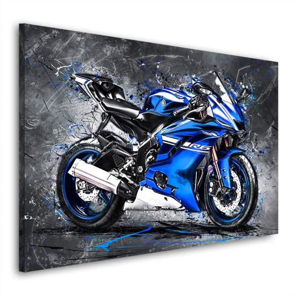Leinwandbild-Yamaha-R6