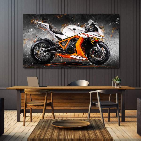 wandbild-KTM-RC8R