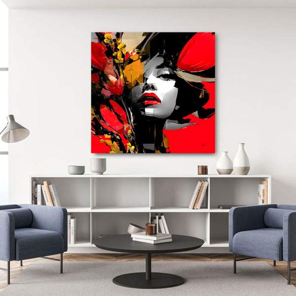Pop Art Wandbild Kunstgestalten24
