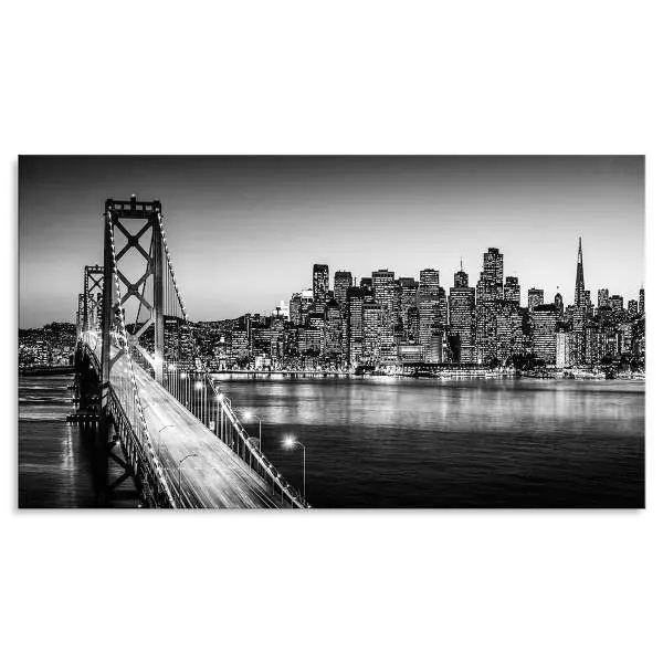 Wandbild Leinwandbild San Francisco Bay Bridge