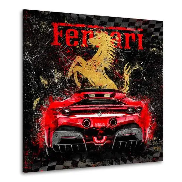 Leinwandbild Ferrari SF90