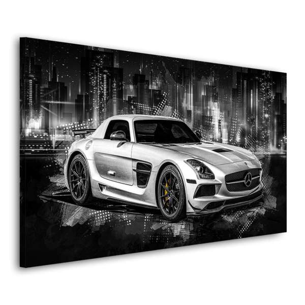 Mercedes SLS Wandbild