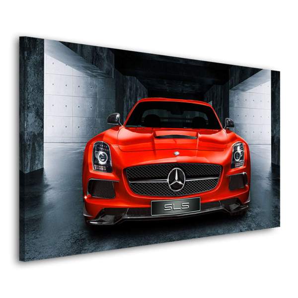 Mercedes-SLS-Kunstdruck
