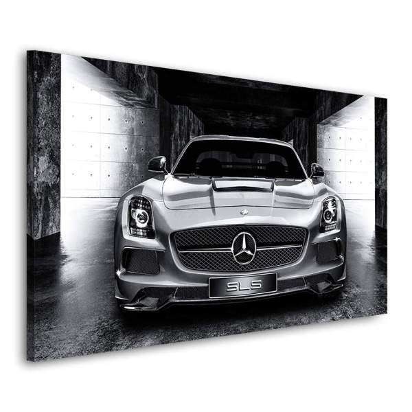 Mercedes-SLS-Leinwandbild