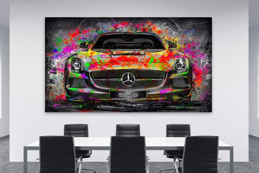 Mercedes-SLS-Poster