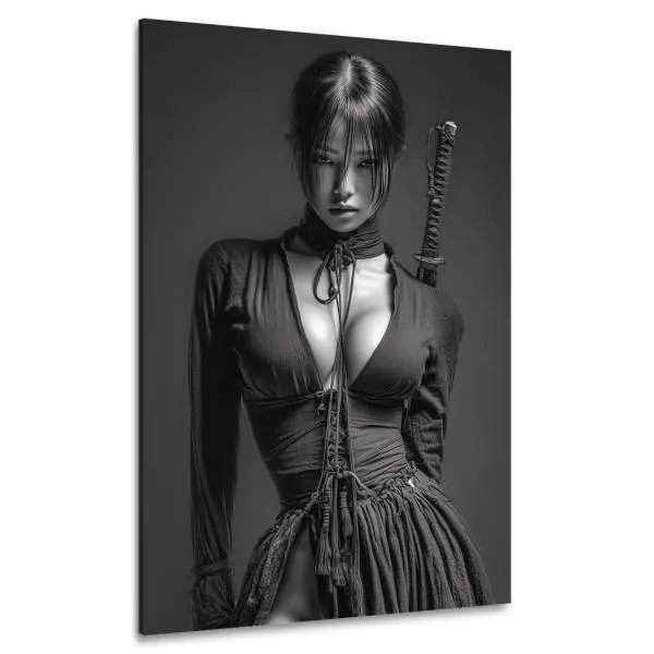 Samurai Wandbild Kunstgestalten24