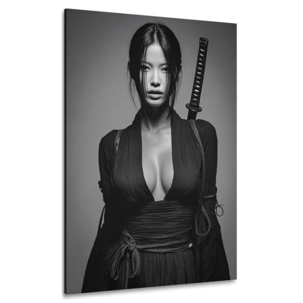 Samurai Wandbild Kunstgestalten24