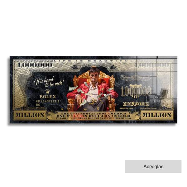 Wandbild Scraface Kunstgestalten24Cobra von Kunstgestalten24