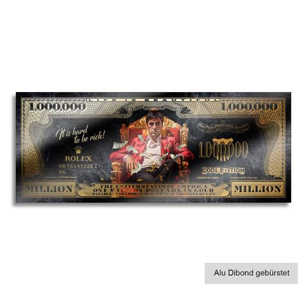 Wandbild Scraface Kunstgestalten24Cobra von Kunstgestalten24