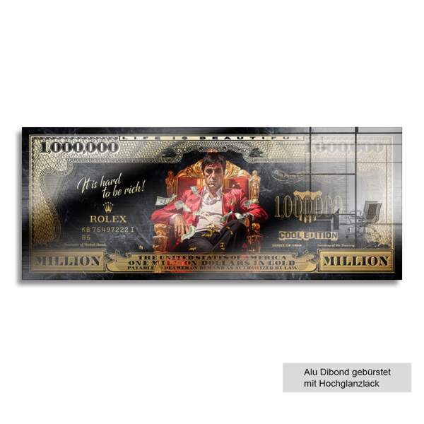 Wandbild Scraface Kunstgestalten24Cobra von Kunstgestalten24