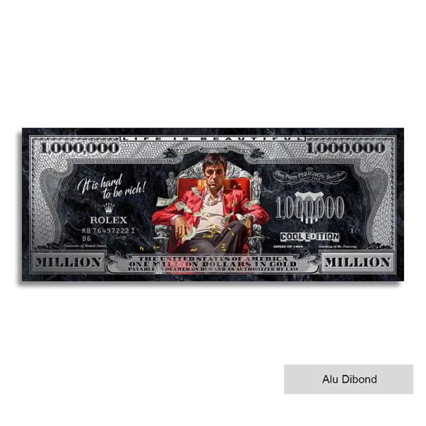 Wandbild Scraface Kunstgestalten24Cobra von Kunstgestalten24