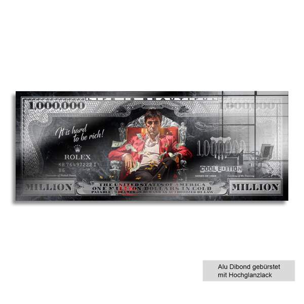 Wandbild Scraface Kunstgestalten24Cobra von Kunstgestalten24