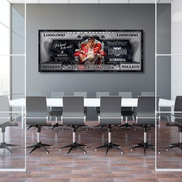 Wandbild Scraface Kunstgestalten24Cobra von Kunstgestalten24