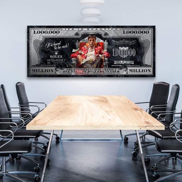 Wandbild Scraface Kunstgestalten24Cobra von Kunstgestalten24