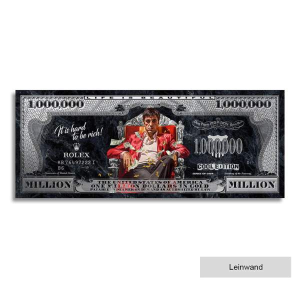 Wandbild Scraface Kunstgestalten24Cobra von Kunstgestalten24