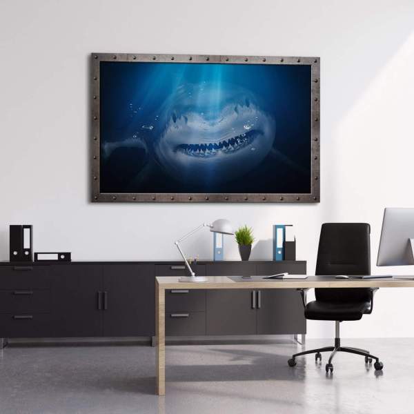 Leinwandbild-Hai-Wandbilder
