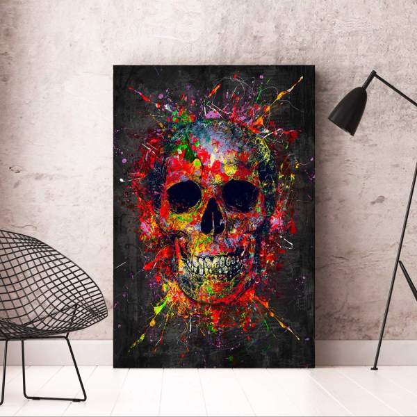 Acrylglasbild-Totenkopf-Wandbilder