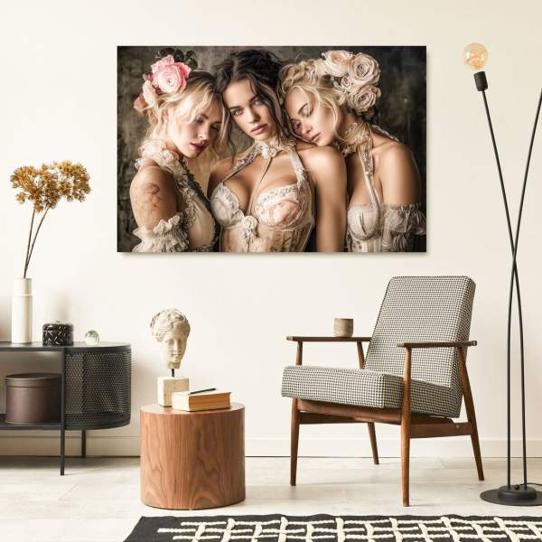 Erotik Wandbild von Kunstgestalten24