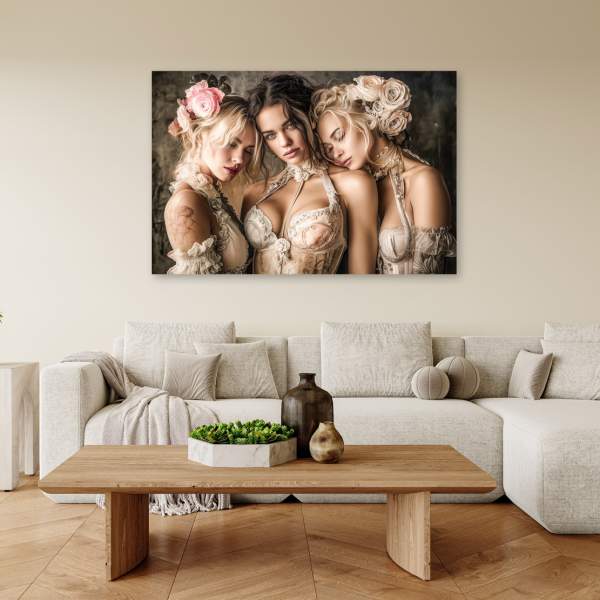 Erotik Wandbild von Kunstgestalten24