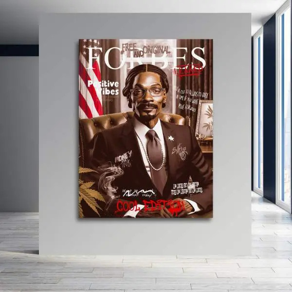 Snoop Wandbild Kunstgestalten24