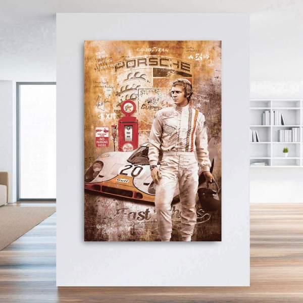 Porsche Leinwandbilder von Ron Danell