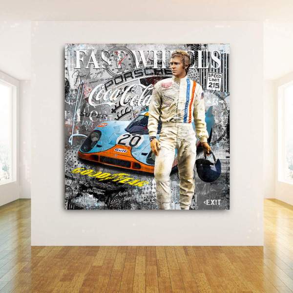 Porsche Wandbild Kunstgestalten24