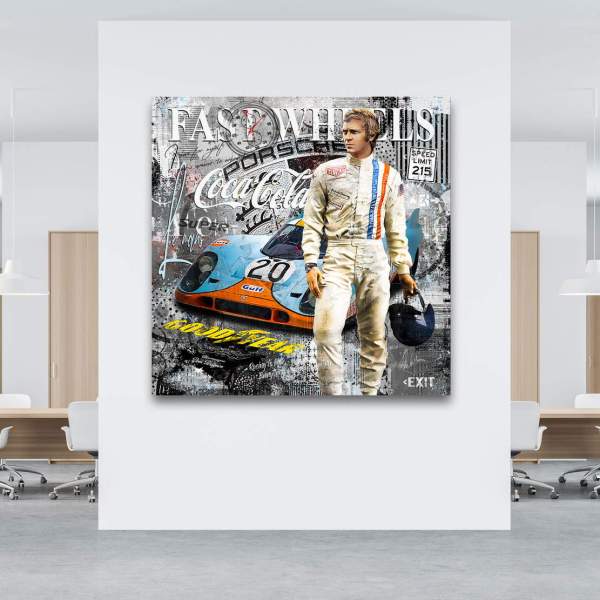 Porsche Wandbild Kunstgestalten24