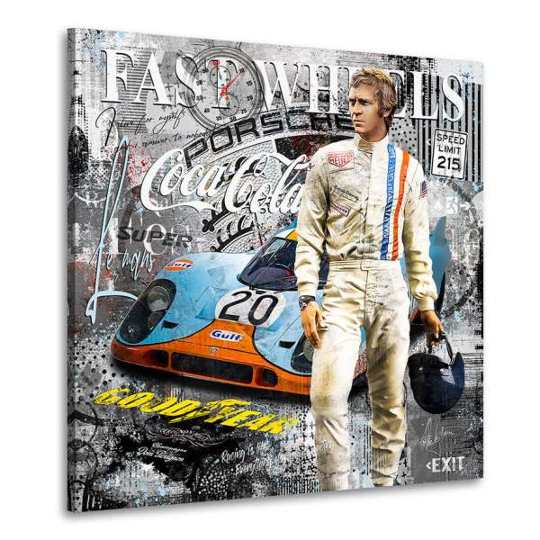 Porsche Wandbild Kunstgestalten24