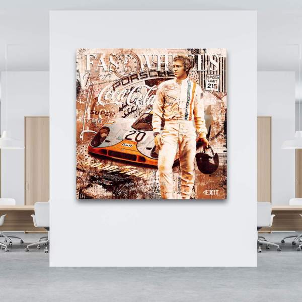 Porsche Wandbild Kunstgestalten24