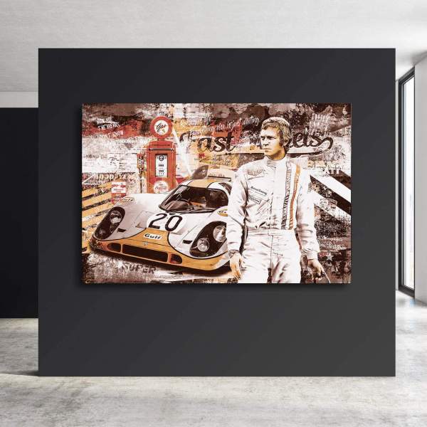 Porsche Leinwandbilder von Ron Danell