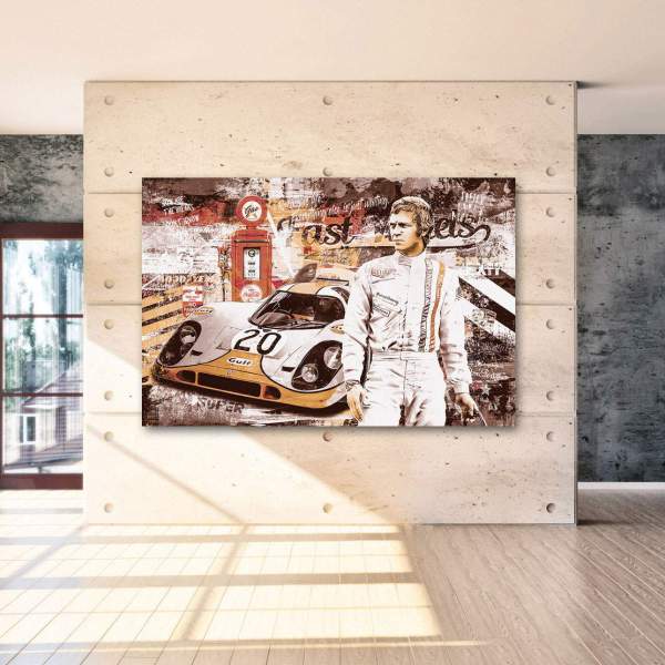 Porsche Leinwandbilder von Ron Danell